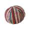 Hello Honey® 10" Multicolor Ripped Fabric Orb Pillow